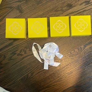 4 Kendra Scott Empty Gift boxes